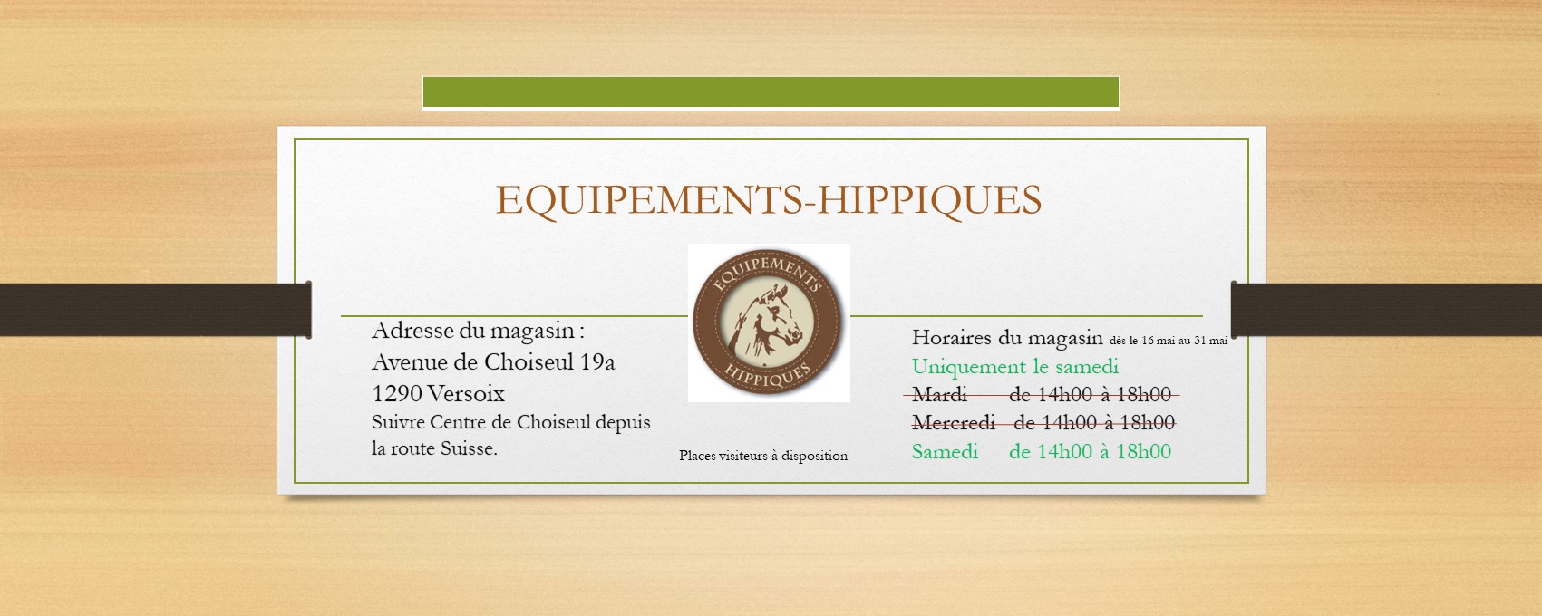 Horaires